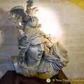 Sculpture in Arc de Triomphe attic room